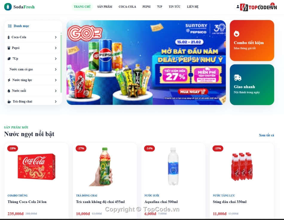 website,bán website,website bán nước